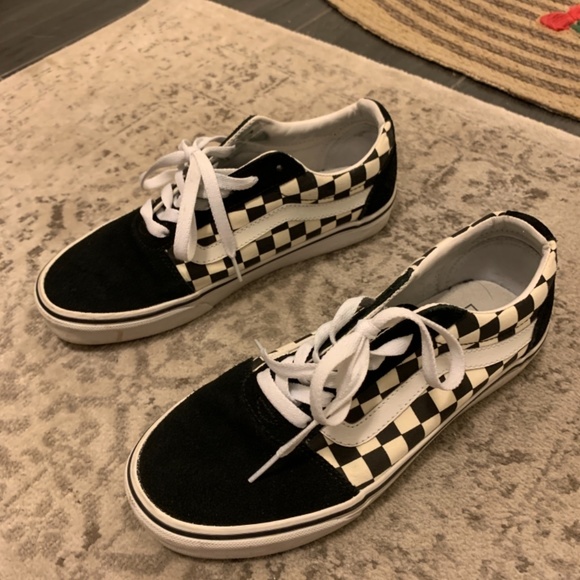 Vans women’s checkered - Picture 4 of 8